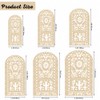 White Beige Arch Backdrop for Baby Shower Mexican Talavera Wedding