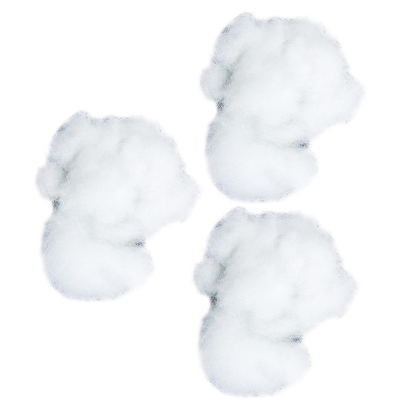 SEWACC 3bags Stuffing for Stuffed Animals and Crafts Pillow Filling