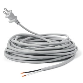 YOBFO 36ft Power Cord for Shark Vacuum,Replacement for Navigator Lift-Away NV356 NV355 NV357 NV360 & Rotator NV501 NV502 NV450, 17AWG Polarized Plug 125V 12A AC Cable