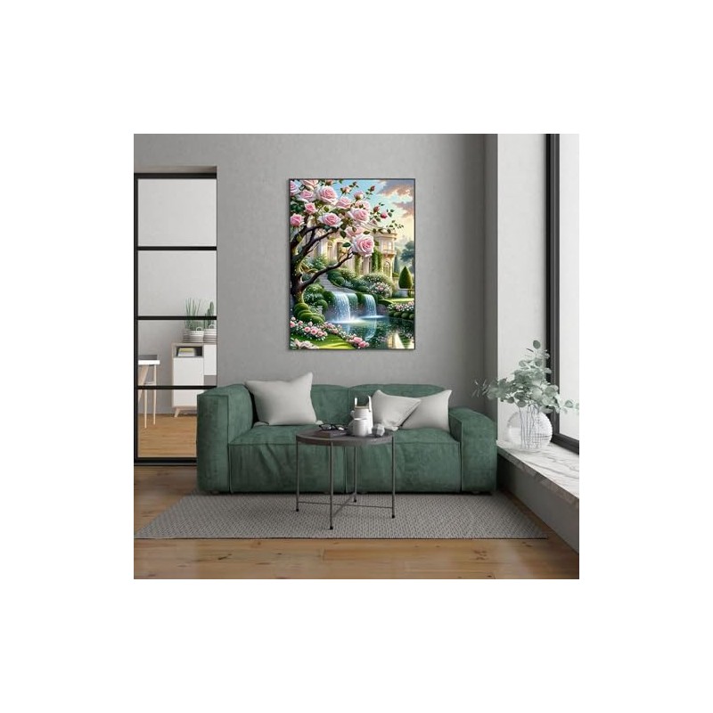 CHWGLFGG 5D Landscape Diamond Art Kits for Adults Beginners, DIY