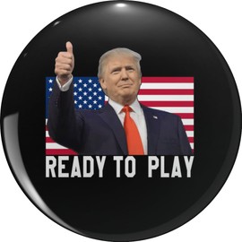 Trump 2024 Flag 45 47 Election Save America Again Republican Lapel Bin Brooch Badge Pin 0.75"