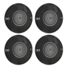 Benlari 3 1/4inch Smoke Turn Signal Light Lens Cover Anti-scratch Lenses Fit for Harley Touring Road Glide Road King Electra Glide Heritage Softail, 4PCS (4)