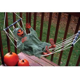 Pumpkin Lazy Bones in Hammock