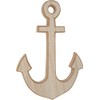 VBS Wooden Anchor 31cm MDF Veneer