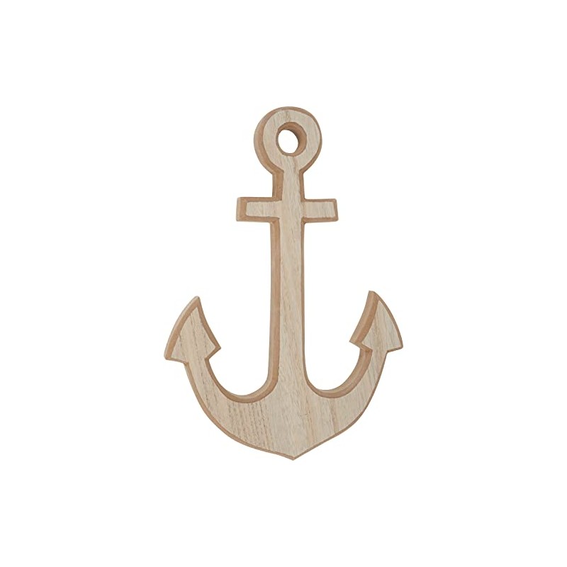 VBS Wooden Anchor 31cm MDF Veneer