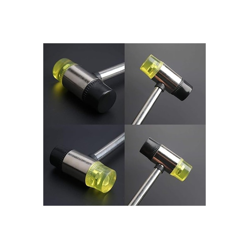 Sleek Style® High Quality Rubber Mallet Hammer 25mm Small Nylon