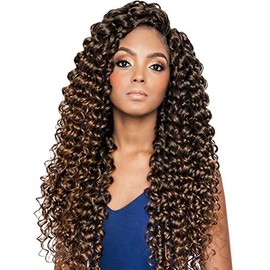 Mane Concept Afri Naptural Water Fall Pre-Stretched Braid 18" - CBP05 (1 - Jet Black)