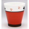 Aiwa Hasamiyaki 505576 Free Cup Cat Red