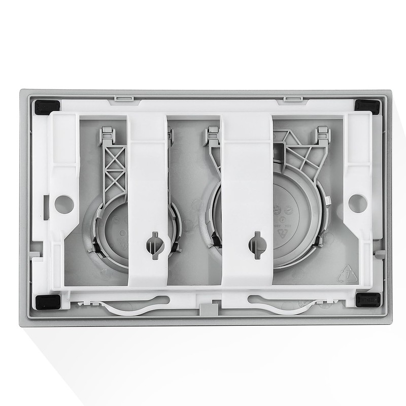 OasisFlow Dual Flush Actuator Plate for Wall Hung Toilets, Compatible