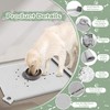Silicone Dog Food Mat With Residue Collection Pocket - Waterproof