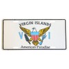 US Virgin Islands - 6 in x 12 in Metal