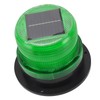 Solar Beacon Light Caution Light 8 LED Dusk to Dawn