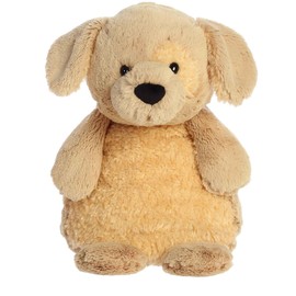 Aurora® Cuddly Huggle Pals Patient Pupster™ Stuffed Animal - Weighted Comfort - Endless Snuggles - Brown 12.5 Inches