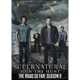 Ata-Boy スーパーナチュラル シーズン9 2.5インチ x 3.5インチ マグネット 冷蔵庫やロッカー用