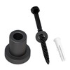 Iceyon 4 Pcs Sliding Barn Door Wall Spacer Replacement Carbon