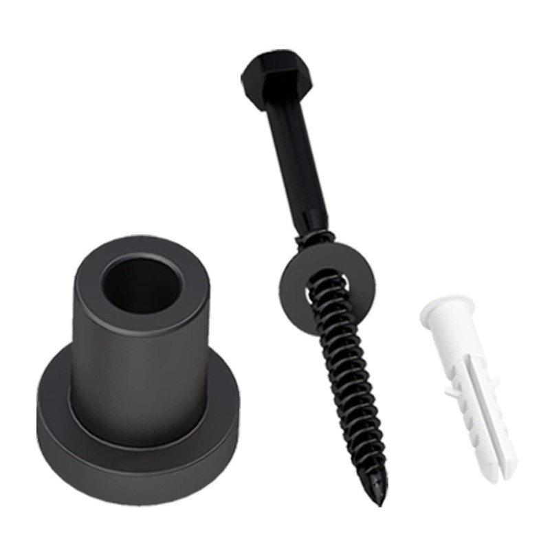 Iceyon 4 Pcs Sliding Barn Door Wall Spacer Replacement Carbon