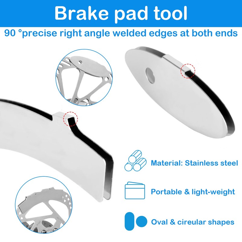 GOTRUST Bicycle Brake Discs Straightening Tool, Bicycle Disc Brake Tool