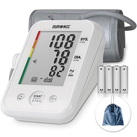 Duronic Blood Pressure Monitor Machine for Home Use BPM150 Electric Automatic Upper Arm BP Heart Rate Detector Medically Certified 22cm-42cm Cuff