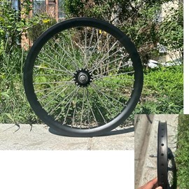 20" Rear Wheel Double Wall Heavy Duty Bike Rim 10G 36 Spoke Road Cruiser Rim