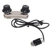 Violin Pickup Piezo Transducer Bridge Set with Tone Volume Knob