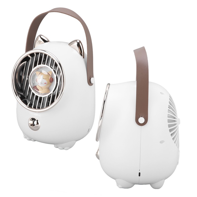 Air Conditioner Fan Multifunctional Portable 350ml Humidifying Spray Usb Rechargeable