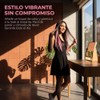 Lurrose Extensiones Clip Rosa Claro Coloreado en Extensiones de 10Pcs