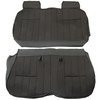 KUAFU Black Bench Seat Cover Compatible with 1987 1988 1989