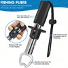 THKFISH 7 Pcs Fishing Tool Kit, Fishing Backpack with Fishing