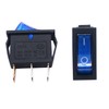 Twidec/5Pcs Rocker Switch Toggle AC 20A/125V 15A/250V SPST 3 Pins