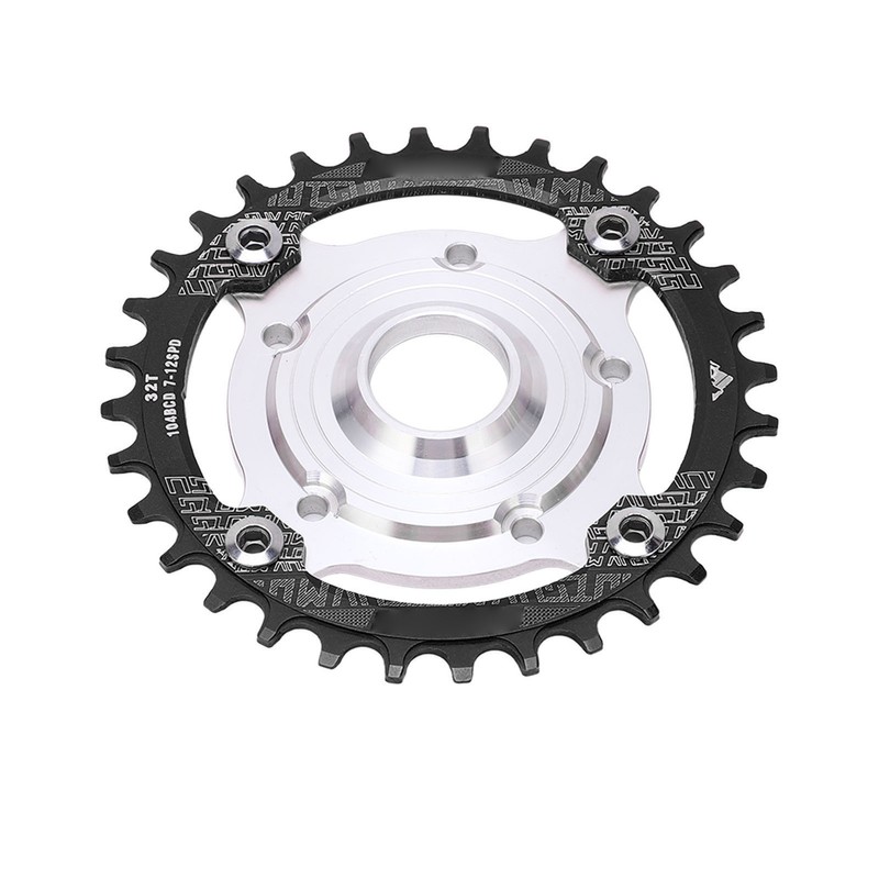 104 BCD 32T Chainring 104BCD Sprocket Adapter 32T Positive Negative