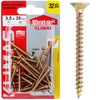 Klimas® Hardened Wood Screws Chipboard Screws Countersunk Head with PZ