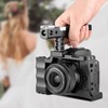 Photography Shooting Aluminium Alloy Camera Cage with Detachable Handle for