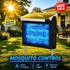 Solar Bug Zapper for Outdoor Use – 4500V Waterproof Mosquito