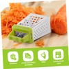iplusmile 3-Piece Stainless Steel Mini Grater Set Cheese Shredder Vegetable