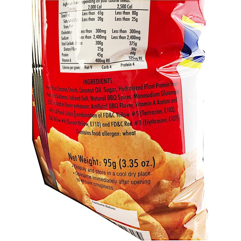 Nutrisnack Peewee Sizzling Barbecue Flavored Snack