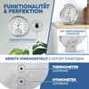 MAVORI® Thermometer Hygrometer Analogue - Room Thermometer and Humidity Meter