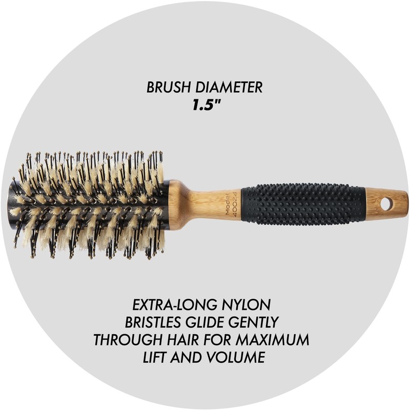 Sam Villa Artist Series Nylon & Boar Bristle Hair Brush