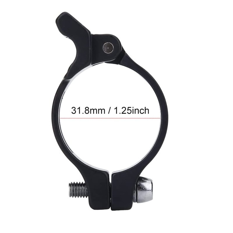ZYAMY Gear Front Derailleur Clamp 31.8mm Adjustable Front Derailleur Adapter