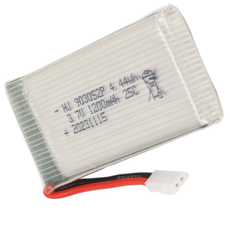 3.7V 1200mAh Lithium Battery for X5SW Quadcopter 903052P 25C RC