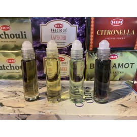 4 PcsUncut Perfume Body Oil (One Million,Invict