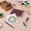Pan Art Watercolour Brush Set No. 04-08 in Wooden Box
