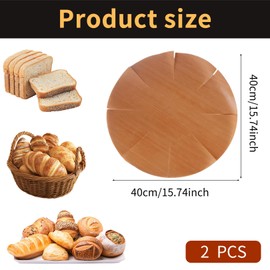 2Stück Backpapier Wiederverwendbar,Dauerbackfolie Rund,Dauerbackfolie für Backblech Backofen,Springform Backmatte,Backpapier Zuschnitte Hitzebeständig Antihaftbeschichtet,Baking Zubehör Dauerbackmatte