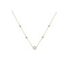 Ettika 18k Gold Plated Olivia Necklaces for Women - Opal