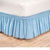 Pleated Three Sides Fabrics Wrap Around Style Egyptian Cotton Elastic