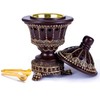 AM Charcoal Incense Cone Burner - Frankincense Resin Burner Charcoal
