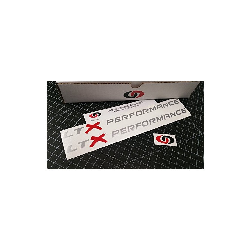 LTX Performance Hood Decals LT1 LT4 Emblem Stickers Select Color