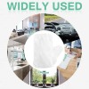 Patelai 60PCS White Microfiber Dusting Gloves Dual-Sided Cleaning Mitts