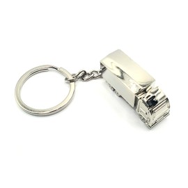 SNS Components HGV Lorry Truck Driver Heavy Metal Stainless Steel Novelty Keyring Keychain