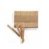 Silikomart Mini Wooden 100 Sticks for Ice-Cream Bars, Brown Wood