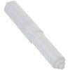 DANCO Spring-Loaded Toilet Tissue Holder Rod, White, 1-Set (88648), +